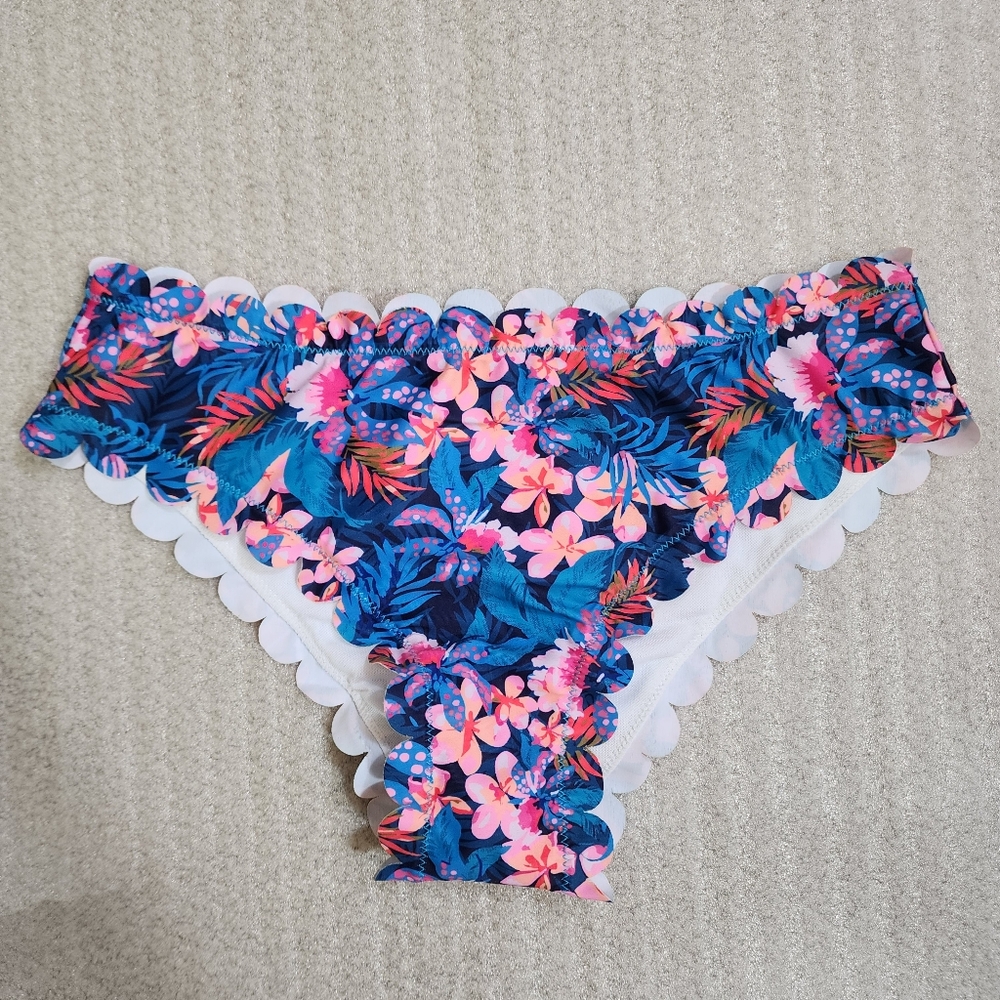 Shekini Tropical Floral Bikini Bottom